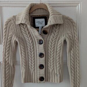 Y2K Abercrombie & Fitch Cashmere Cardigan